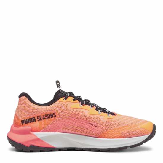 Puma Мъжки Маратонки За Бягане Magnify Nitro Knit Mens Running Shoes Неонсън/Мулт 