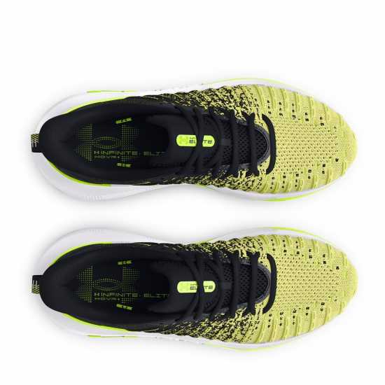 Under Armour Мъжки Обувки За Бягане Infinite Elite Running Shoes Mens Black/Yellow Мъжки високи кецове