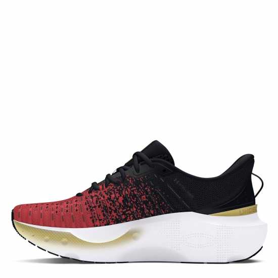 Under Armour Мъжки Обувки За Бягане Infinite Elite Running Shoes Mens Black/Met Gold Мъжки високи кецове