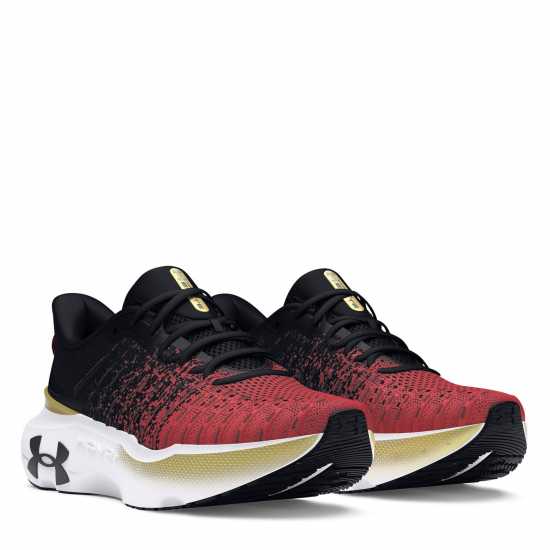 Under Armour Мъжки Обувки За Бягане Infinite Elite Running Shoes Mens Black/Met Gold Мъжки високи кецове