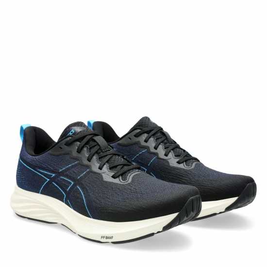 Asics Dynablast 4 Men's Running Shoes Черно/Синьо Мъжки високи кецове