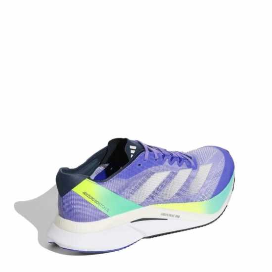 Adidas Мъжки Маратонки За Бягане Adizero Boston 12 Mens Running Shoes Кобалтово синьо Маратонки с висок свод