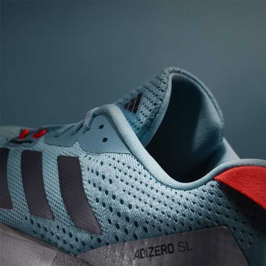 Adidas Adizero Sl W Ld99 Светло Аква/Карбон Маратонки с плоска подметка