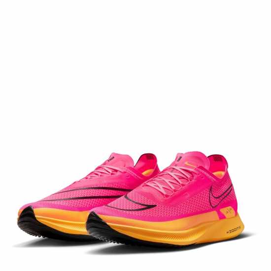 Nike Мъжки Маратонки За Бягане Zoomx Streakfly Mens Running Shoes Pink/Orange Мъжки високи кецове