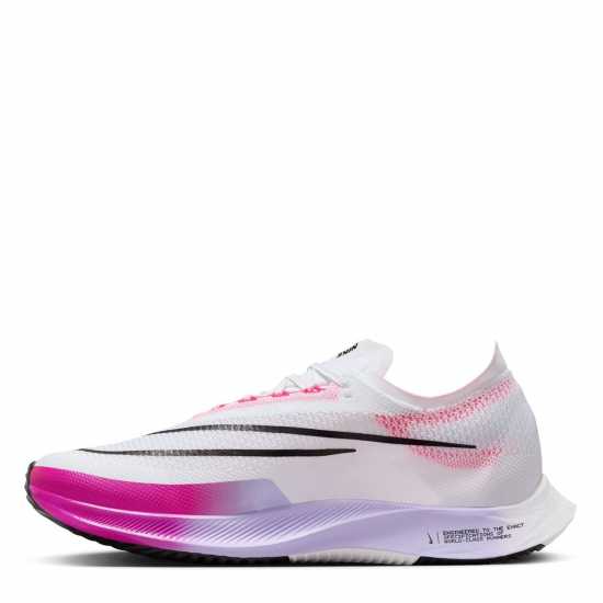 Nike Мъжки Маратонки За Бягане Zoomx Streakfly Mens Running Shoes Бяло/Лилаво Мъжки високи кецове