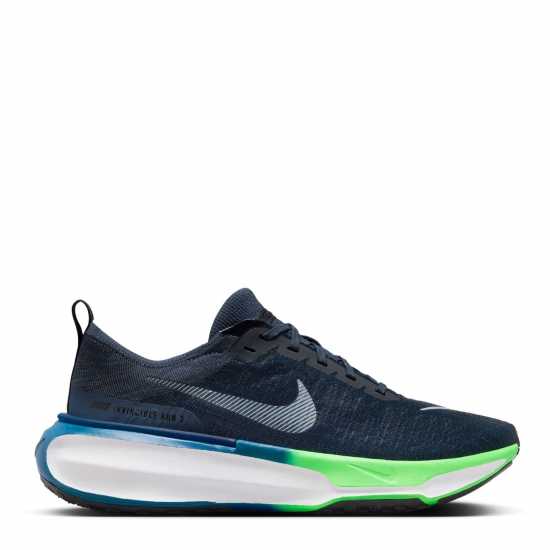 Nike Мъжки Маратонки За Бягане Zoomx Invincible 3 Flyknit Mens Running Shoes Blue/White Мъжки високи кецове