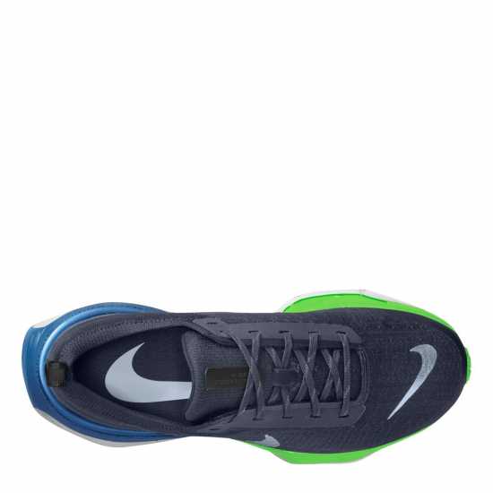 Nike Мъжки Маратонки За Бягане Zoomx Invincible 3 Flyknit Mens Running Shoes Blue/White Мъжки високи кецове