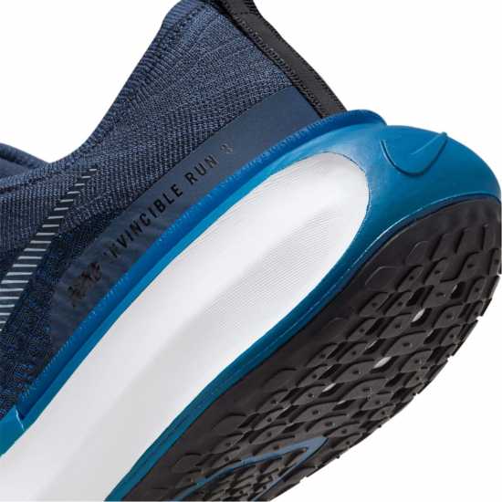 Nike Мъжки Маратонки За Бягане Zoomx Invincible 3 Flyknit Mens Running Shoes Blue/White Мъжки високи кецове