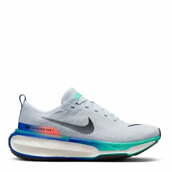 Nike Мъжки Маратонки За Бягане Zoomx Invincible 3 Flyknit Mens Running Shoes Платина/Черно Мъжки високи кецове