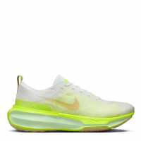 Nike Мъжки Маратонки За Бягане Zoomx Invincible 3 Flyknit Mens Running Shoes Бяло/Зелено Мъжки маратонки за бягане