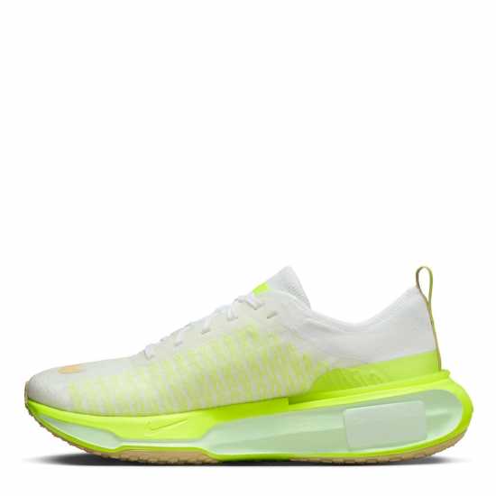 Nike Мъжки Маратонки За Бягане Zoomx Invincible 3 Flyknit Mens Running Shoes Бяло/Зелено Мъжки маратонки за бягане