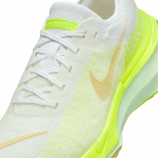 Nike Мъжки Маратонки За Бягане Zoomx Invincible 3 Flyknit Mens Running Shoes Бяло/Зелено Мъжки маратонки за бягане