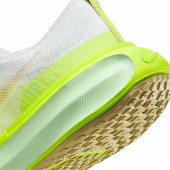 Nike Мъжки Маратонки За Бягане Zoomx Invincible 3 Flyknit Mens Running Shoes Бяло/Зелено Мъжки маратонки за бягане