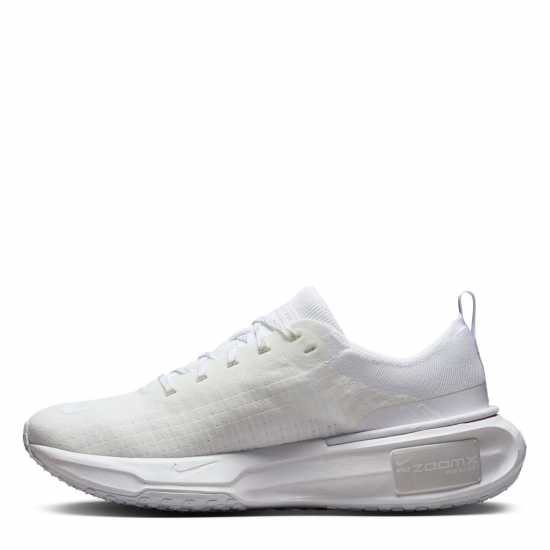 Nike Мъжки Маратонки За Бягане Zoomx Invincible 3 Flyknit Mens Running Shoes Бяло/Фотон Мъжки маратонки за бягане