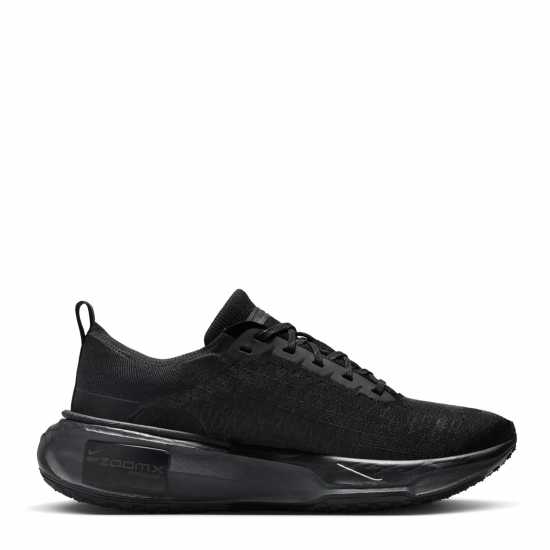 Nike Мъжки Маратонки За Бягане Zoomx Invincible 3 Flyknit Mens Running Shoes Черно/Черно Мъжки маратонки за бягане