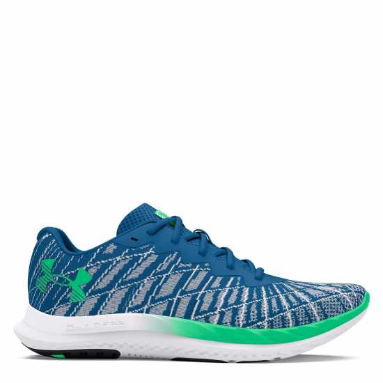 Under Armour Мъжки Обувки За Бягане Charged Breeze 2 Running Shoes Mens Фото Син/Бял Мъжки високи кецове