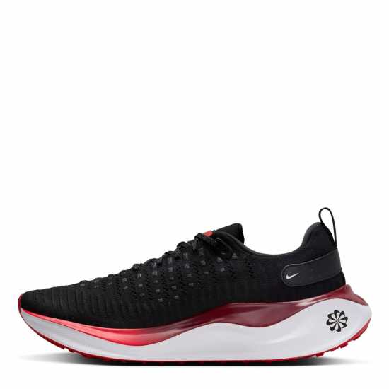 Nike React Infinity Run Flyknit 4 Men's Road Running Shoes Черно/Червено Мъжки маратонки за бягане