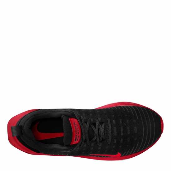 Nike React Infinity Run Flyknit 4 Men's Road Running Shoes Черно/Червено Мъжки маратонки за бягане