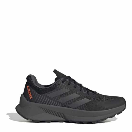 Adidas Мъжки Маратонки Бягане По Пътеки Terrex Soulstride Flow Trail Running Shoes Mens Основно черно/сиво Мъжки туристически кубинки