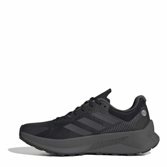 Adidas Мъжки Маратонки Бягане По Пътеки Terrex Soulstride Flow Trail Running Shoes Mens Основно черно/сиво Мъжки туристически кубинки