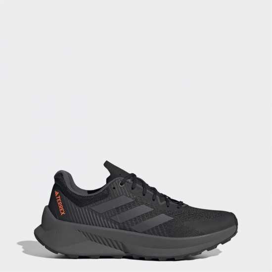 Adidas Мъжки Маратонки Бягане По Пътеки Terrex Soulstride Flow Trail Running Shoes Mens Основно черно/сиво Мъжки туристически кубинки