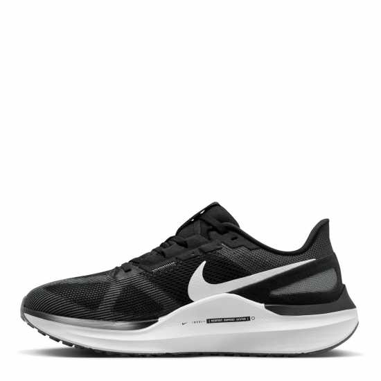 Nike Structure 25 Men's Road Running Shoes Черно/Бяло Мъжки високи кецове