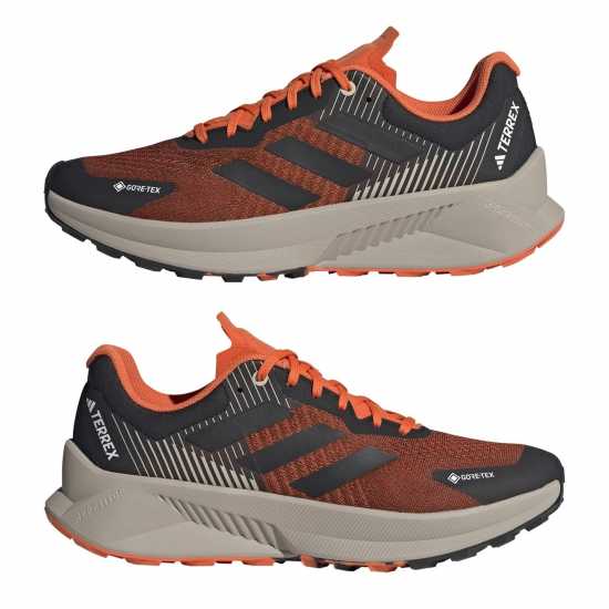 Adidas Мъжки Маратонки Бягане По Пътеки Terrex Soulstride Flow Gtx Trail Running Shoes Mens  Маратонки с плоска подметка