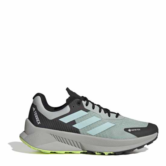 Adidas Мъжки Маратонки Бягане По Пътеки Terrex Soulstride Flow Gtx Trail Running Shoes Mens Чудесно Сребърно/С 