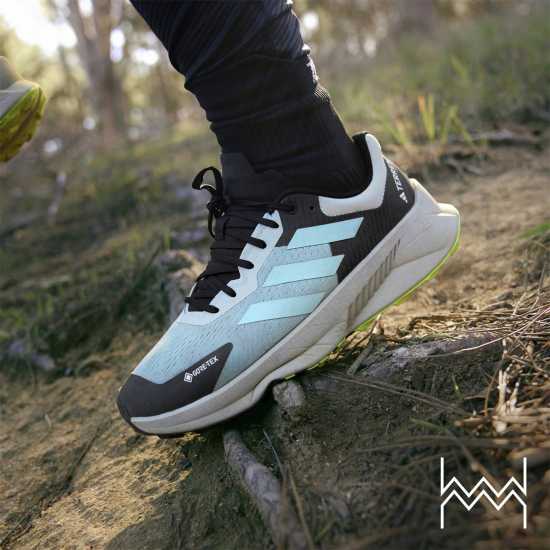 Adidas Мъжки Маратонки Бягане По Пътеки Terrex Soulstride Flow Gtx Trail Running Shoes Mens Чудесно Сребърно/С 