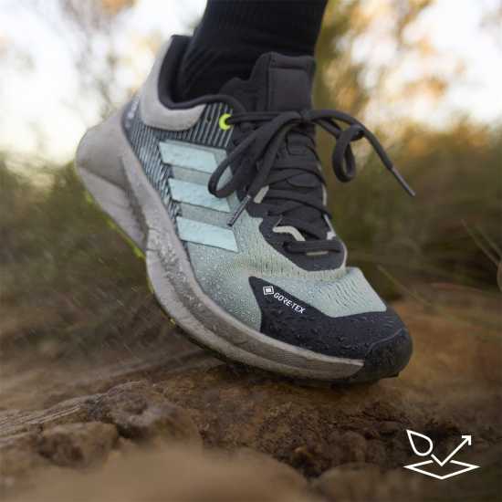 Adidas Мъжки Маратонки Бягане По Пътеки Terrex Soulstride Flow Gtx Trail Running Shoes Mens Чудесно Сребърно/С 