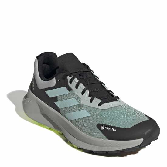 Adidas Мъжки Маратонки Бягане По Пътеки Terrex Soulstride Flow Gtx Trail Running Shoes Mens Чудесно Сребърно/С 