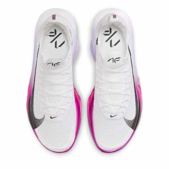 Nike Мъжки Маратонки За Бягане Alphafly 3 Mens Running Shoes Бяло/Лилаво Мъжки високи кецове