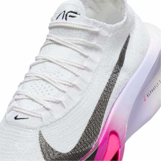 Nike Мъжки Маратонки За Бягане Alphafly 3 Mens Running Shoes Бяло/Лилаво Мъжки високи кецове