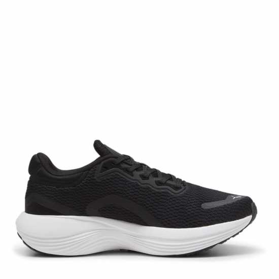 Puma Scend Pro Road Running Shoes Boys Черно/Лилаво Маратонки с висок свод