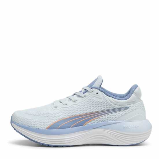 Puma Scend Pro Road Running Shoes Boys Синьо/Оранжево Маратонки с висок свод