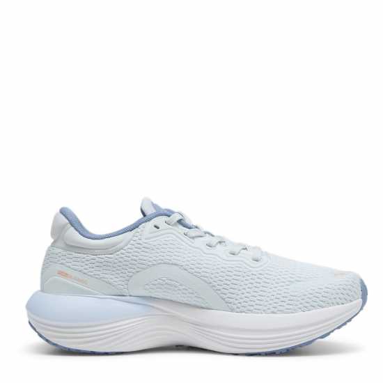 Puma Scend Pro Road Running Shoes Boys Синьо/Оранжево Маратонки с висок свод