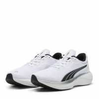 Puma Мъжки Обувки За Бягане Scend Pro Road Running Shoes Mens Бяло/Черно/Сребро Мъжки маратонки