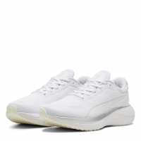 Puma Мъжки Обувки За Бягане Scend Pro Road Running Shoes Mens Пума Бяло Маратонки с висок свод