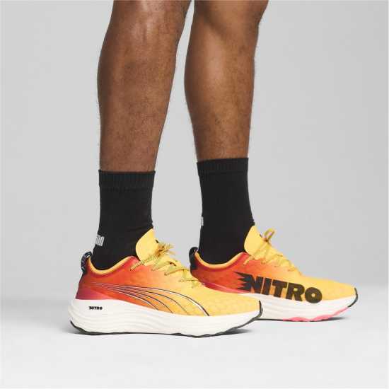 Puma Мъжки Маратонки За Бягане Foreverrun Nitro Mens Running Shoes Слънчев поток Мъжки високи кецове