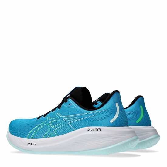 Asics Gel-Cumulus 26 Running Trainers Mens Синьо/Зелено Мъжки високи кецове