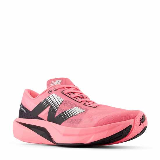 Мъжки Маратонки За Бягане New Balance Fuelcell Rebel V4 Mens Running Trainers Ултра Розово Мъжки маратонки за бягане