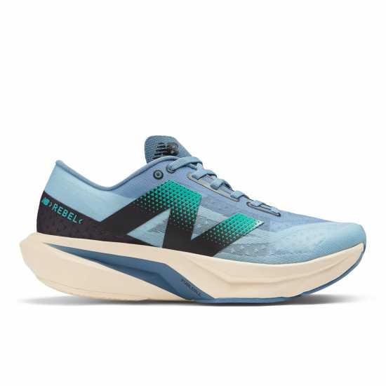 Мъжки Маратонки За Бягане New Balance Fuelcell Rebel V4 Mens Running Trainers Синьо/Бяло Мъжки високи кецове