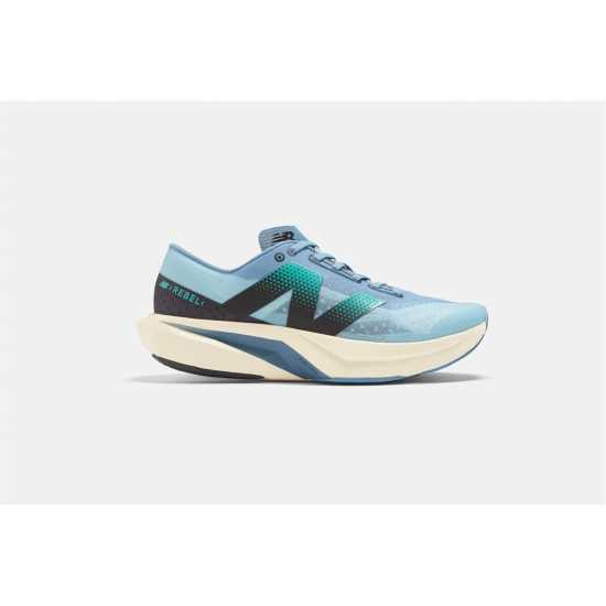 Мъжки Маратонки За Бягане New Balance Fuelcell Rebel V4 Mens Running Trainers Синьо/Бяло Мъжки високи кецове