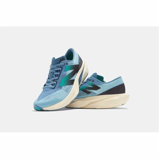 Мъжки Маратонки За Бягане New Balance Fuelcell Rebel V4 Mens Running Trainers Синьо/Бяло Мъжки високи кецове