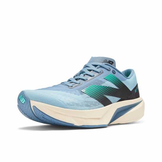 Мъжки Маратонки За Бягане New Balance Fuelcell Rebel V4 Mens Running Trainers Синьо/Бяло Мъжки високи кецове