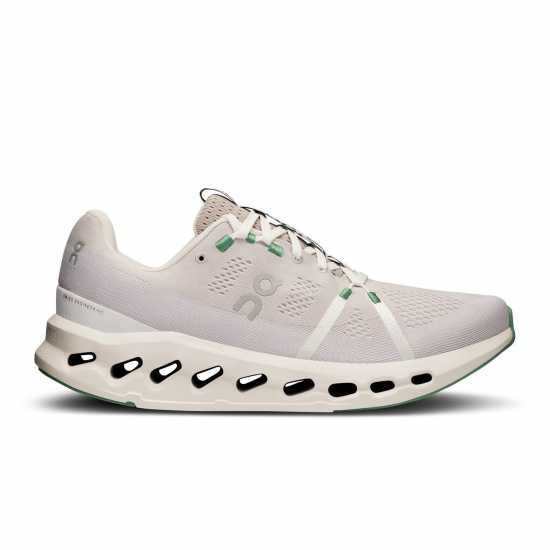 On Running Cloudsurfer Trainers Mens Слонова кост Мъжки високи кецове