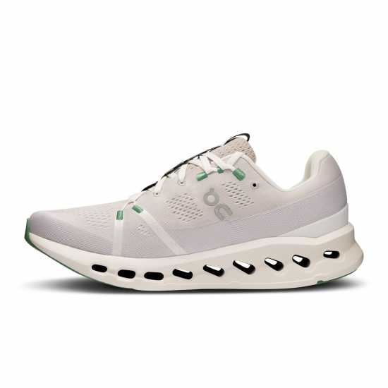 On Running Cloudsurfer Trainers Mens Слонова кост Мъжки високи кецове