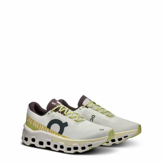 Мъжки Обувки За Бягане On Cloudmonster 2 Running Shoes Mens Ненарязан / Зест Мъжки високи кецове