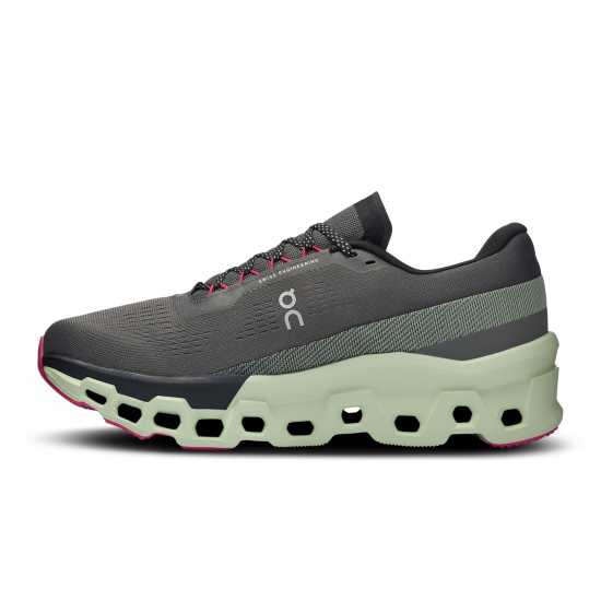 Мъжки Обувки За Бягане On Cloudmonster 2 Running Shoes Mens Асфалт/Лима 