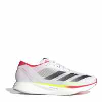 Adidas Мъжки Маратонки За Бягане Adizero Takumi Sen 10 Mens Running Shoes Бяло/Червено Мъжки маратонки за бягане